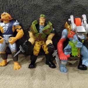 Small Solders Battle changing Kip Killigan, Archer, Frankenstein RARE